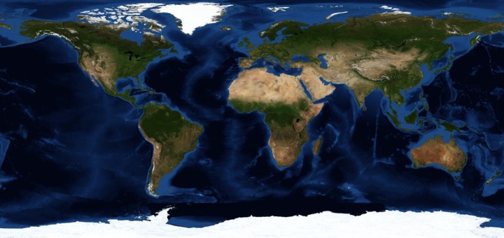 Nasa-satellite-earth-map